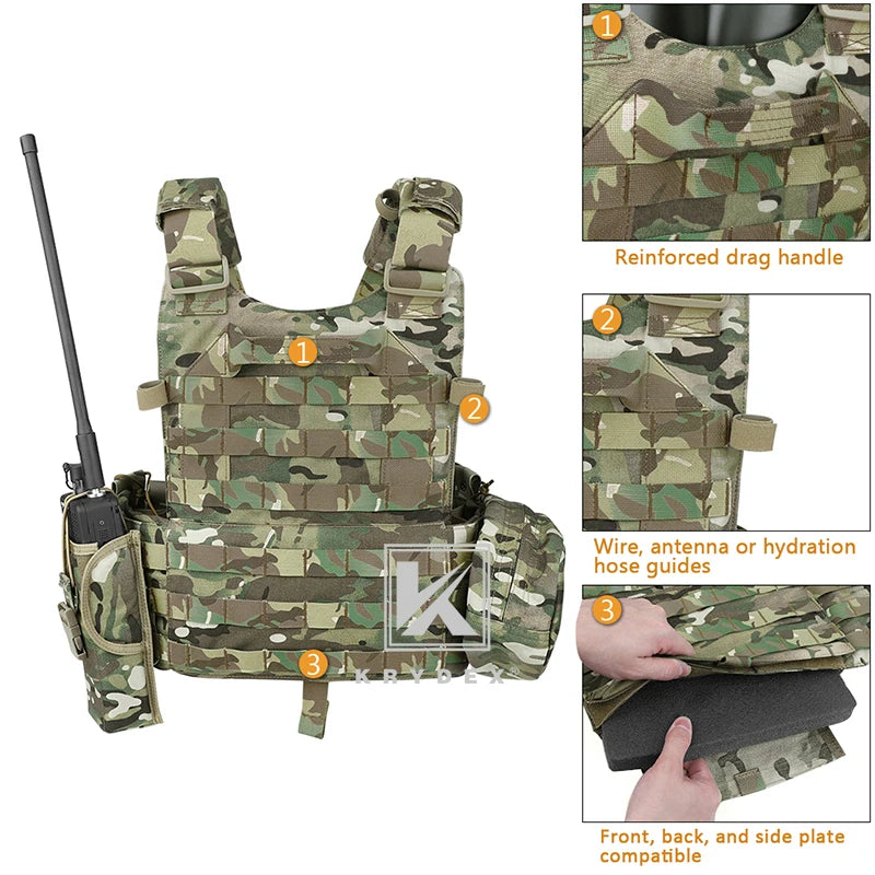 Tactical  Paintball  Combat Vest