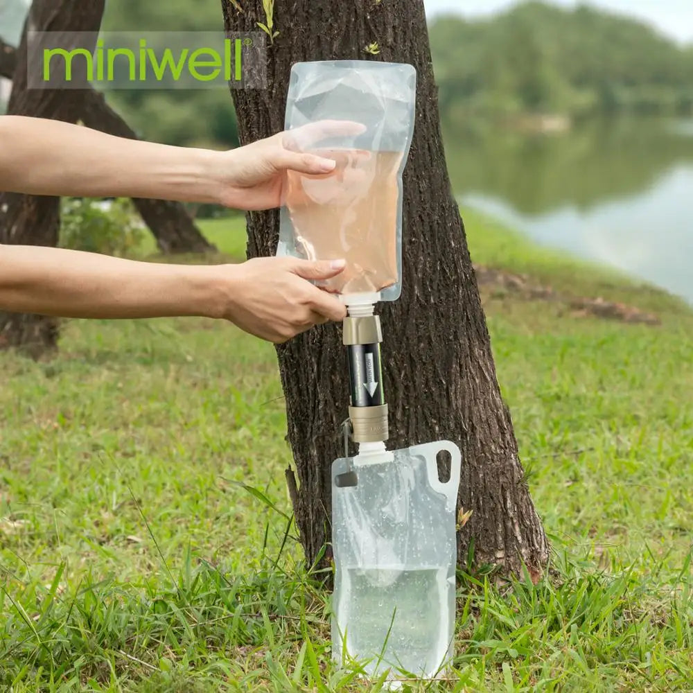 Water Filter Survival Kit with Bag