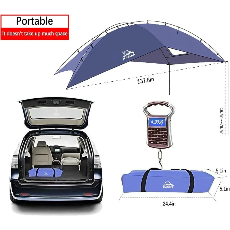 Versatility Camping Tent Truck  SUV, RV, Van, Trailer