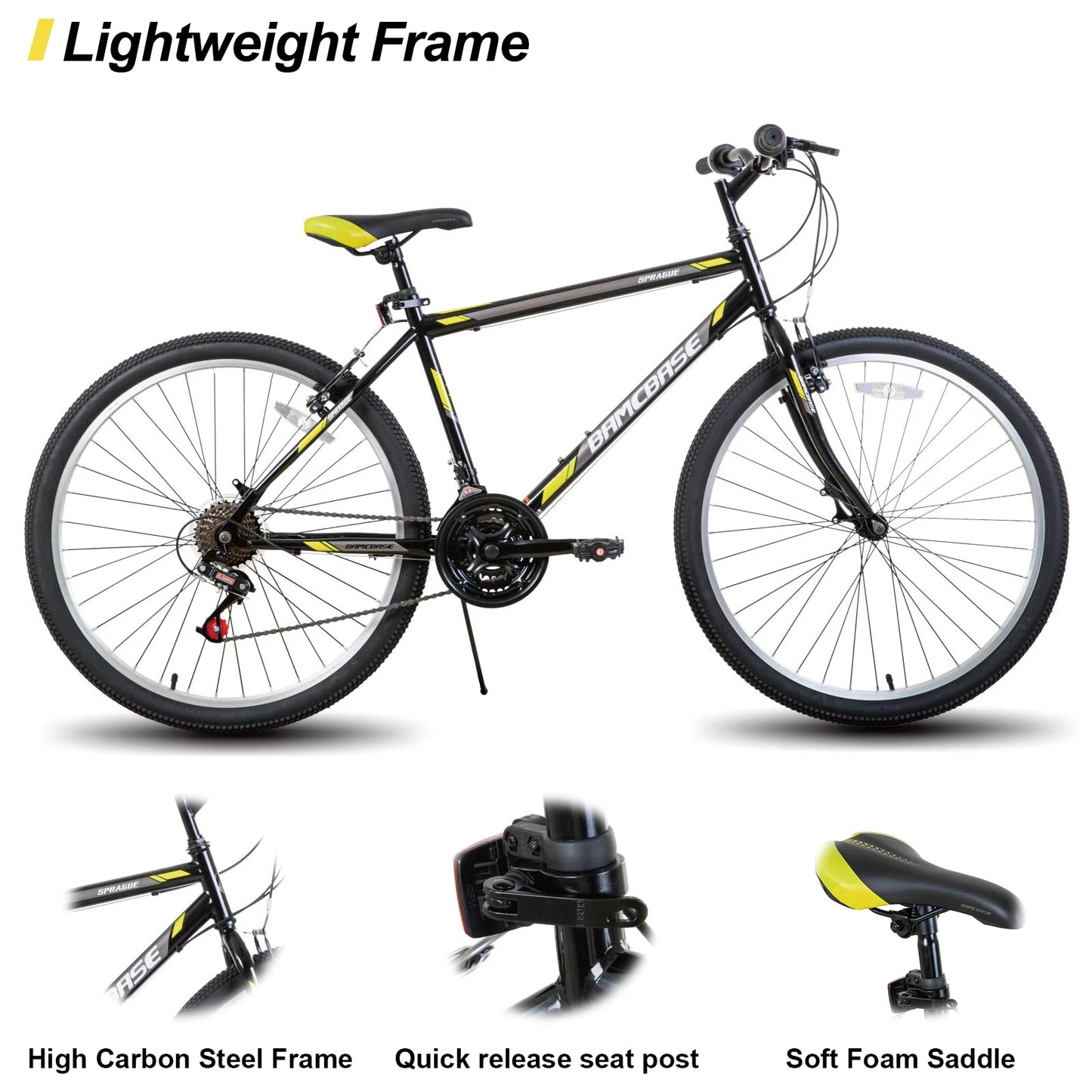 24- 26 inch Mountain Bike 21 Speeds