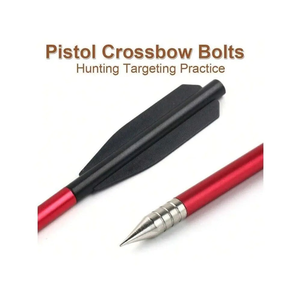 6 Pairs 6.5" Pistol Crossbow Bolt Arrows