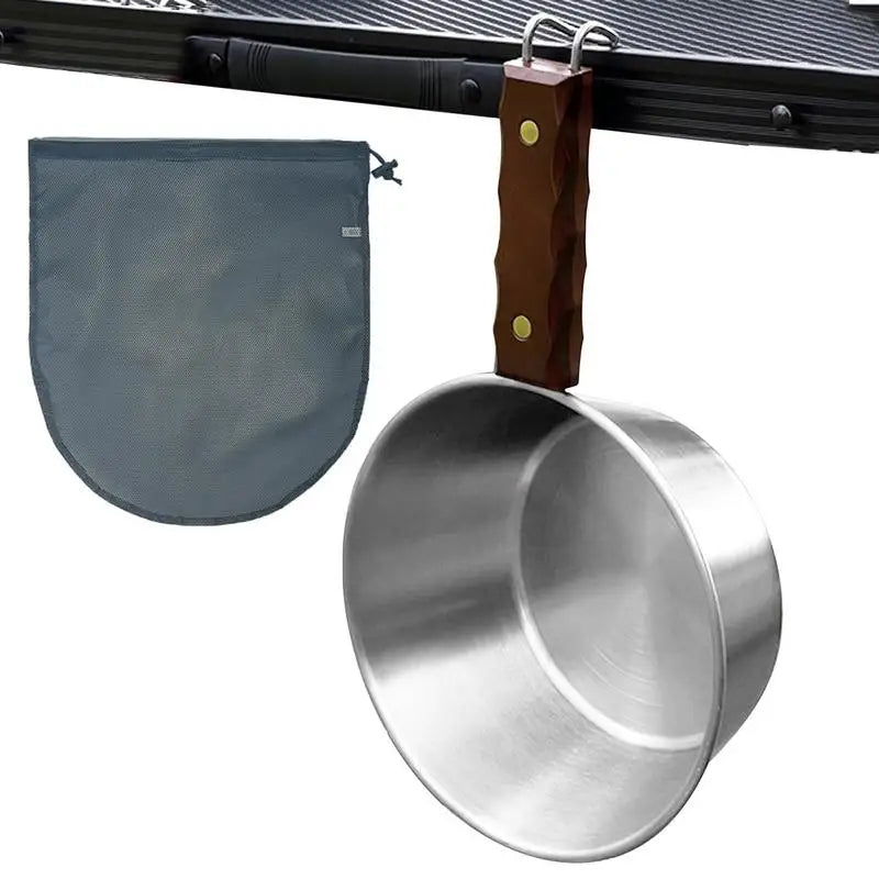 Folding Handle Bowls Camping Tableware