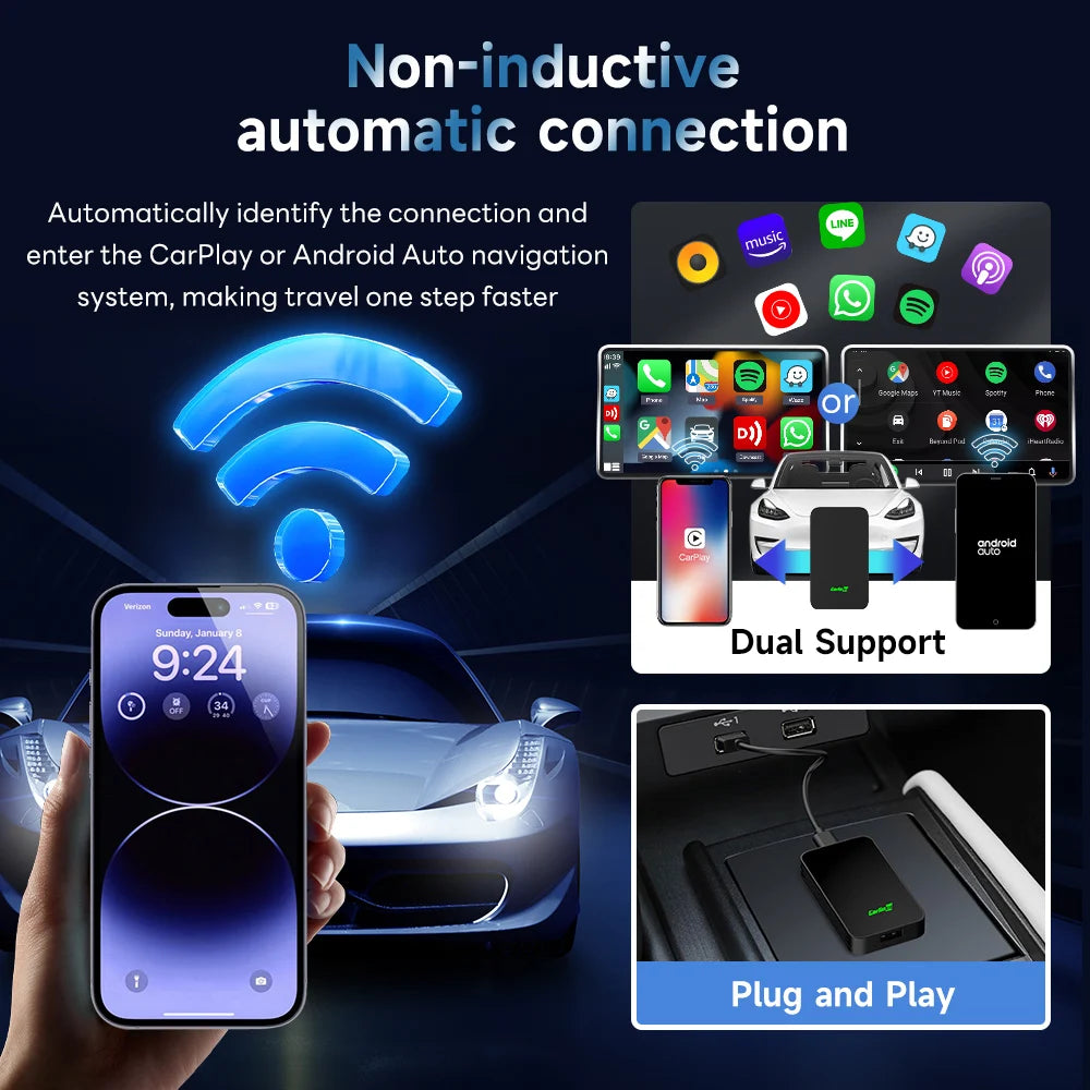 CarlinKit 5.0  CarPlay Adapter WiFi