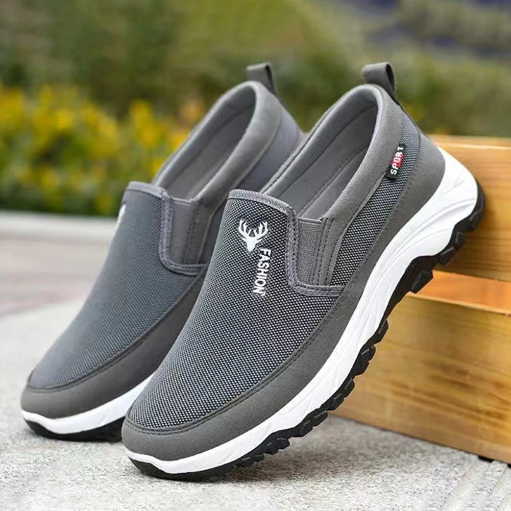 Men Running Hiking Sneakers Slip On Non-Slip