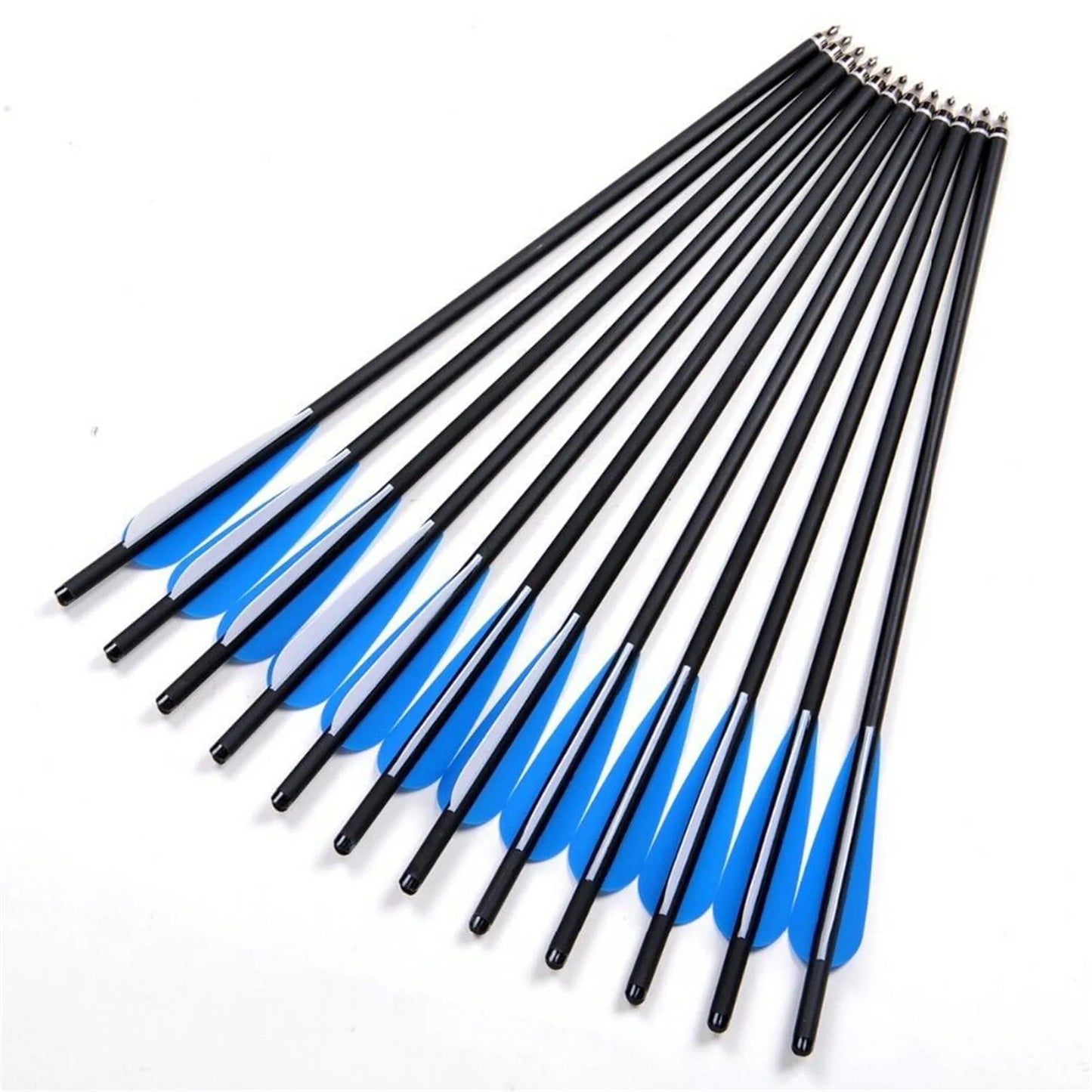 12pcs Crossbow Carbon Arrows