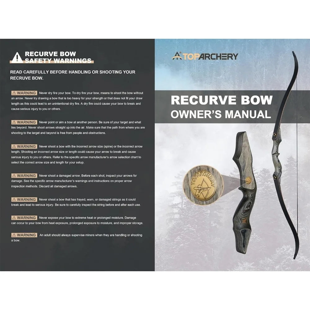 Recurve Bow Takedown Bow