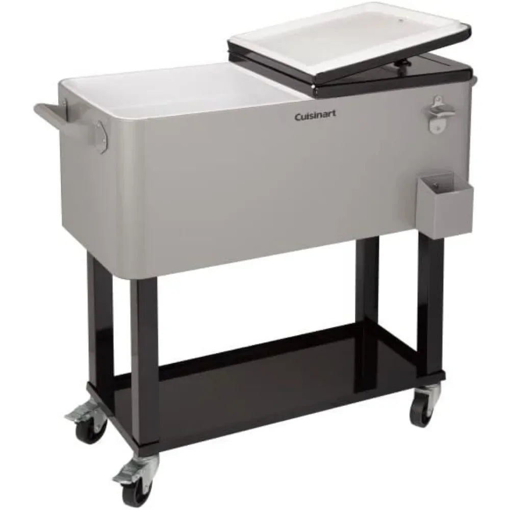 80-Quart Outdoor Cooler Cart