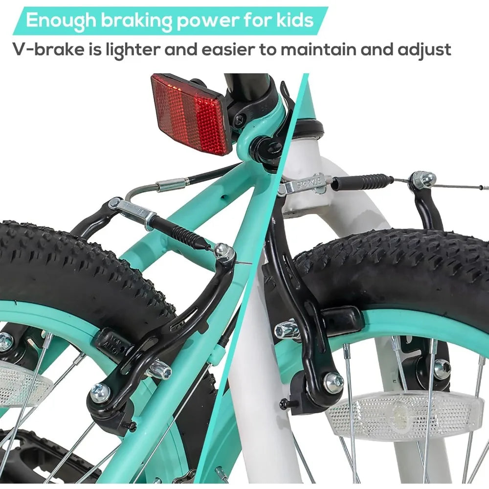 Kids Mountain Bike Dual Handbrakes