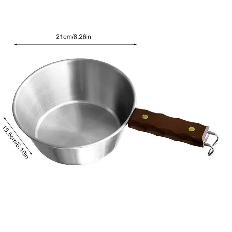 Folding Handle Bowls Camping Tableware