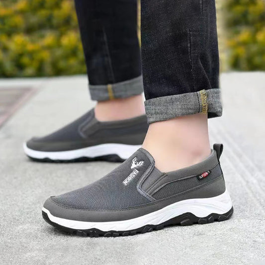 Men Running Hiking Sneakers Slip On Non-Slip