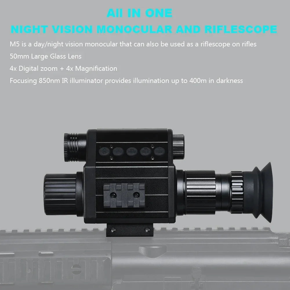 M5 Digital Riflescope Night Vision