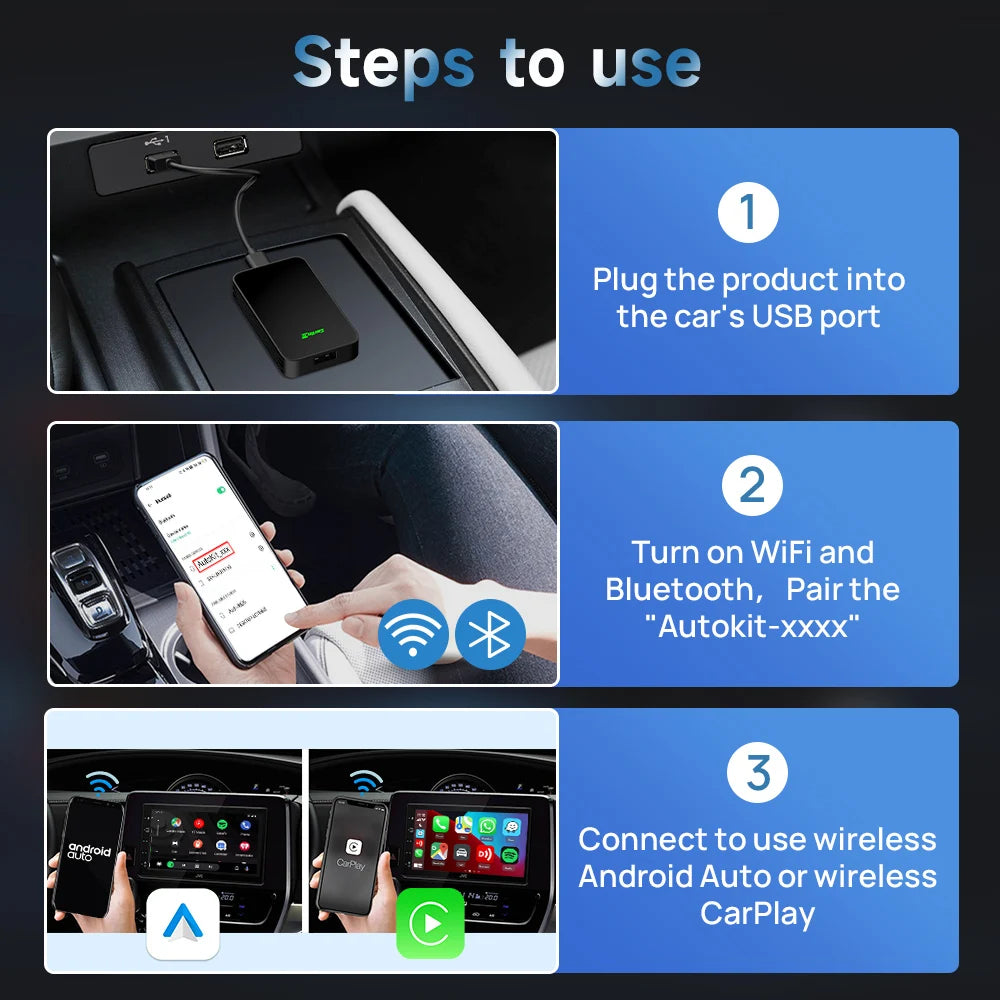 CarlinKit 5.0  CarPlay Adapter WiFi