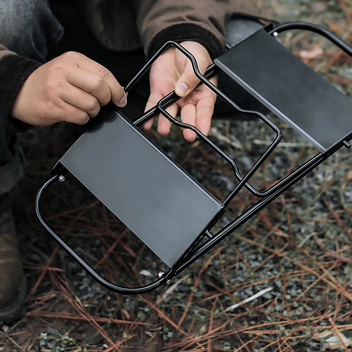 Retractable Grid Table Stove Rack