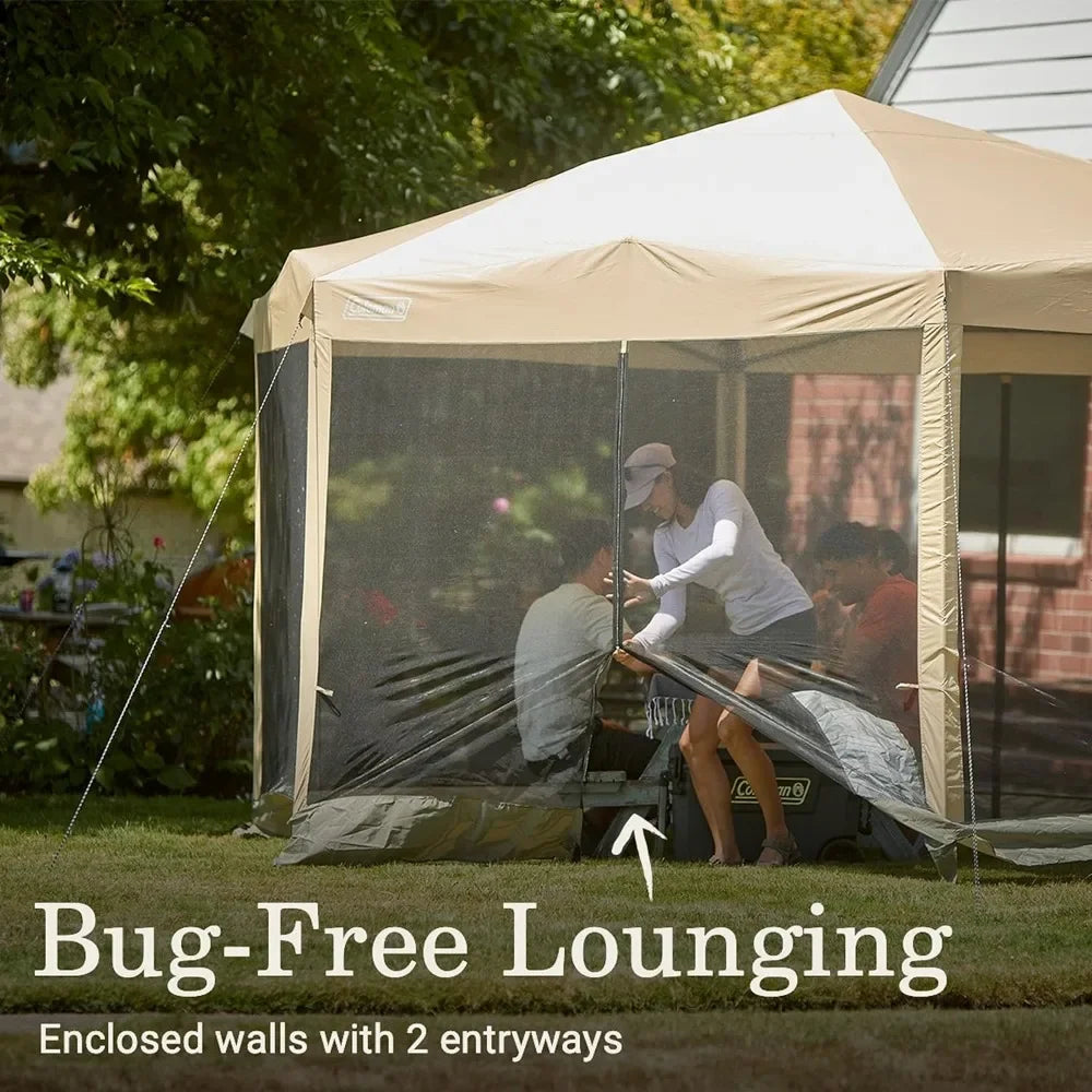 Screen Canopy Tent Gazebo Bug-Free Shelter