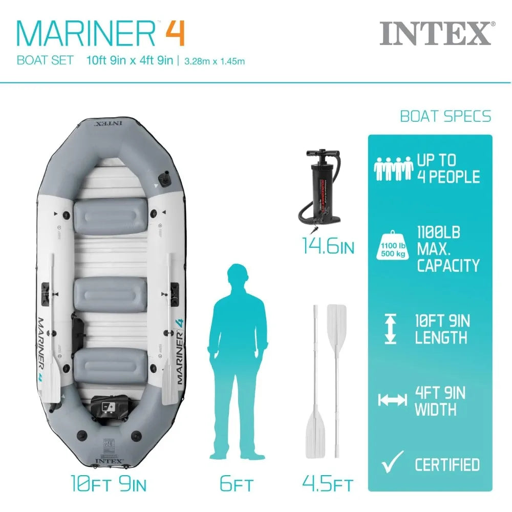 Inflatable Boat Set: