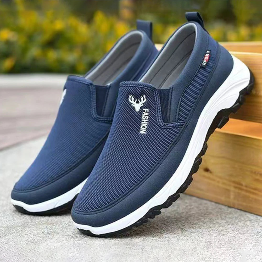 Men Running Hiking Sneakers Slip On Non-Slip