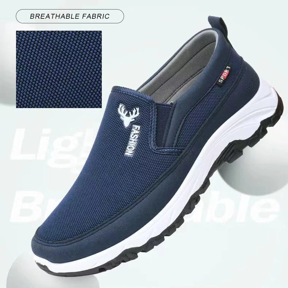 Men Running Hiking Sneakers Slip On Non-Slip