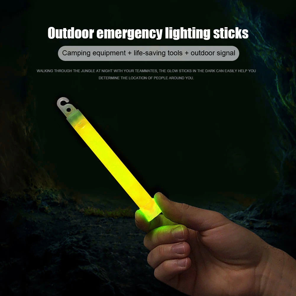 1/5pcs Survival Glow Light Sticks